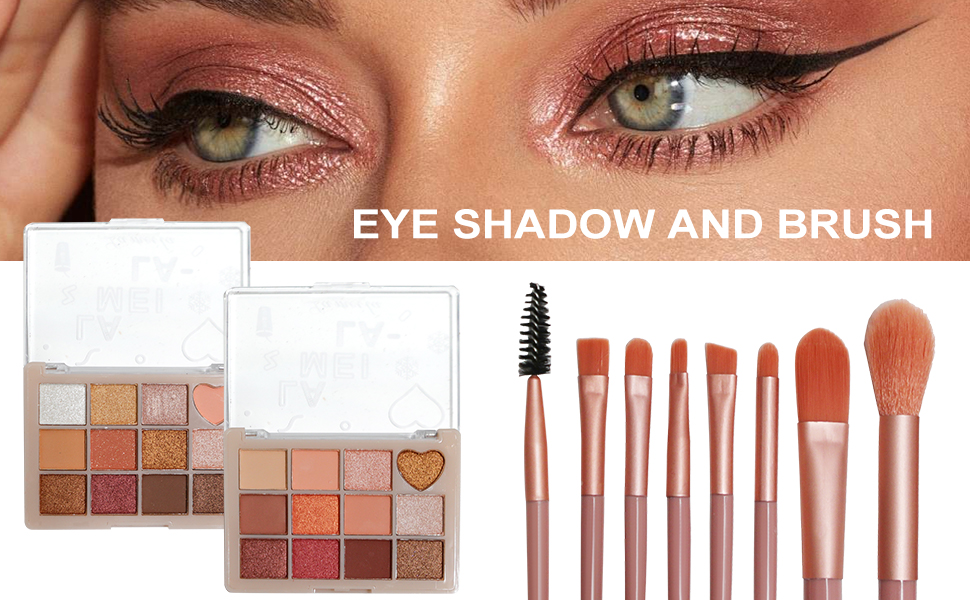 All-in-one makeup collection eliminates the need to purchase individual items