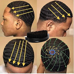 torino pro brushes 360 waves kit silk durags crown patches wave caps men waves brush 