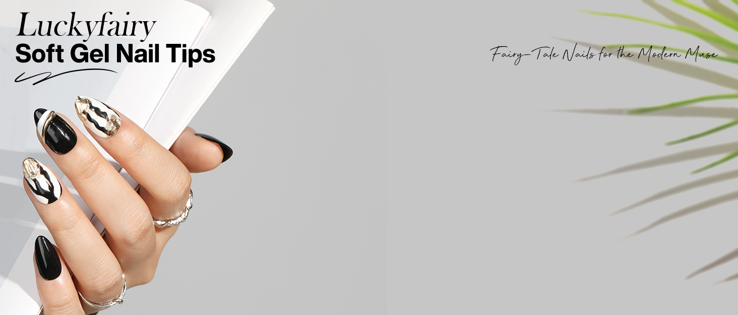 Luckyfairy Soft Gel Nail Tips