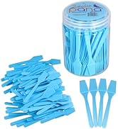 pana Brand Cosmetic Make Up Disposable Plastic 2.5Inch Spatulas Skin Care Facial Cream Mask Spatu...