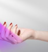 krofaue Gel X Nail Lamp - Quick Dryer Light 12W Gooseneck U V Lamp for Gel X Nails Motion Sensor ...