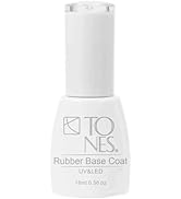 TONES Gel Base Nail Polish, UV & LED Base Coat Gel, long Lasting Gel Nail Polish salon Quality, N...