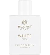 Bella Vita Luxury White Oud Unisex Eau De Parfum with Orange, Fressia & Tobacco, Woody, Made with...