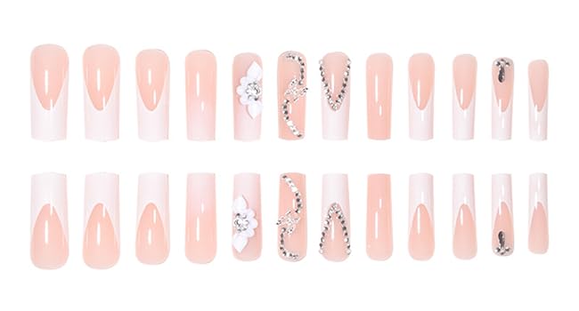 Long Press on Nails Square Fake Nails Press ons