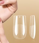 clear acrylic nails