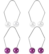 CustomyLife 4pcs Natural Dimple Maker for Cheeks, Purple White Facial Muscle Dimple Trainer Shape...
