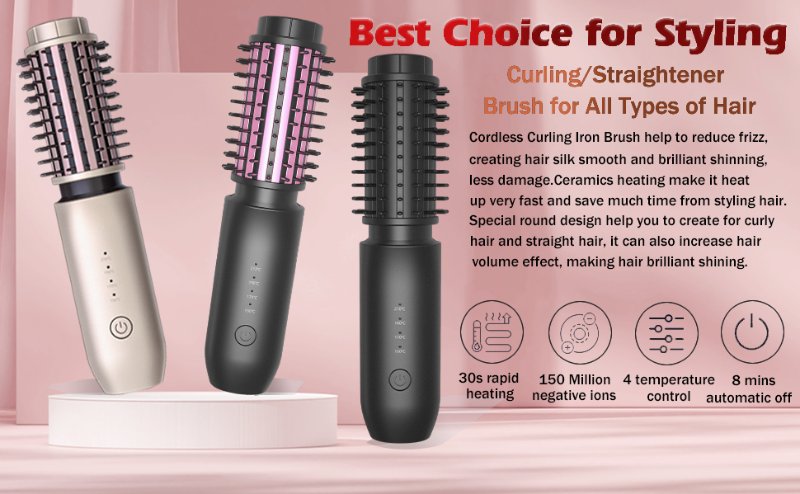 Curling Iron Brush