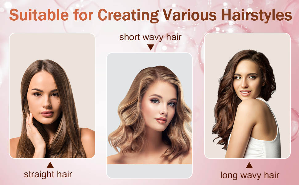 Cordless Curling Iron Brush