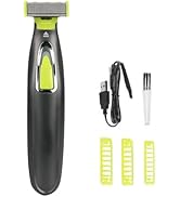 NSXAYIWE Beard Trimmer for Men, Rechargeable Mens Grooming Kit Washable Electric Shaver for Beard...