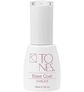TONES Gel Base Nail Polish, premium Gel Polish, Ultra Durable, Salon-Quality Manicure, UV & LED B...