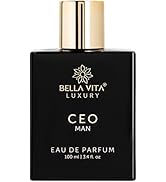 Bella Vita Luxury CEO MAN Eau De Parfum with Lemon, Lavender, Tonka & Agarwood | Woody & Spicy Lo...