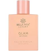 Bella Vita Organic GLAM Woman Eau De Parfum, A Blend of Jasmine, White Honey, Rose, Virginia Ceda...