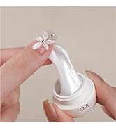 GAOY Pearl 3D Sculpting Gel for Nail Art, 15g Solid Nail Gel Non-Sticky Hard for Carving Molding ...