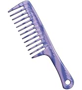 Denman Wide Tooth Hair Comb | Shower Hair Brush for Detangling for All Hair Types | Damage Free S...