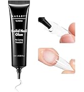 Makartt New Super Strong Nail Glue for Press On Nails: No Uv/Led Lamp Needed, Quick Drying 20s, L...