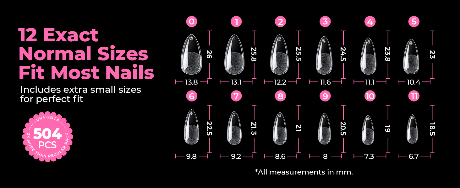 acrylic nail tips