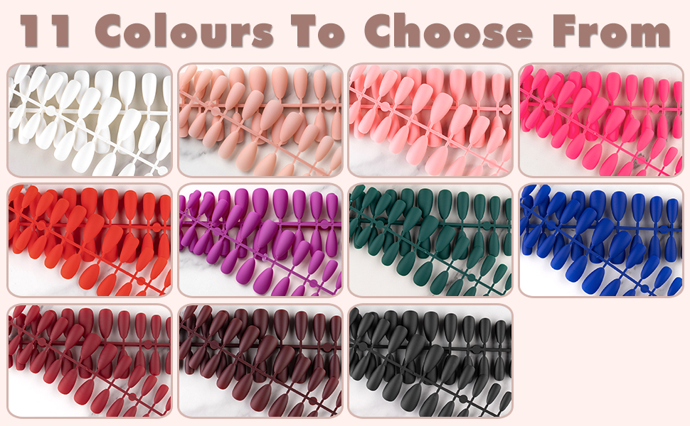 11 colors to choose from