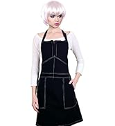Cricket Work Apron Hair Stylist Cape for Salon Hairdresser Barbershop Women Hairstylist Aprons wi...