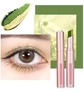 Xiahium 12 Colors Eyeshadow Stick, Two-Tone Shimmer Gradient Eyeshadow Stick - Glitter Shimmer Ey...