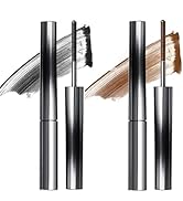 Black/Brown 3D Curling Eyelash Iron Mascara, Liquid Lash Extensions Mascara, Black Mascara for Na...