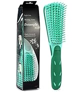 BESTOOL Detangling Brush for Black Natural Hair, Detangler Brush for Curly Hair Afro 3/4abc Textu...