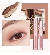 Xiahium 12 Colors Eyeshadow Stick, Two-Tone Shimmer Gradient Eyeshadow Stick - Glitter Shimmer Ey...