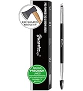 NARROW AND SMALL ULTRA THIN #12 Duo Ended Sharp Brow Brushes