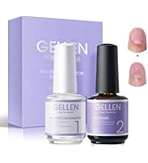 Gellen Nail Dehydrator and Primer, Acid-Free Nail Prep Dehydrate and Bond Primer for Long-lasting...