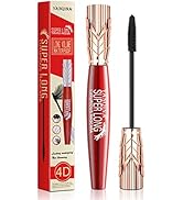 Mascara Black - Waterproof Long Lasting Smudge Proof Thicking Curling Lenthening Eyelash Makeup -...