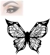 Xiahium Butterfly Eyeliner Stencil, Reusable Flexible Eyeliner Applicators Shaper Tool, Eye Makeu...