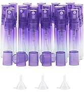 Kesell 20Pack 5ml Spray Bottle Gradient Colored Refillable Empty spray bottle Small Fine Mist Spr...