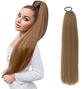 24inch Braiding Hair Ponytail Extensions DIY Jumbo Braids Hair Extensions for Braiding Wrap Aroun...