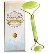 Bulex 100% Natural Jade Face Roller/Anti Aging Jade Stone Massager for Face & Eye Massage - Make ...