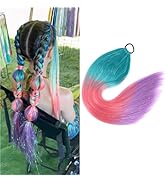 26inch Braiding Hair Ponytail Extensions With Tinsel Ombre DIY Jumbo Braids Hair Extensions for B...