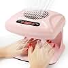 SAVILAND Professional Nail Dryer: 300W Quick Drying Nail Dryer for Regular Polish Acrylic Dip Powder Nail Dehydrator Primer Nail Polish Dryer Fan with Hot & Cold Air Must Have Nail Tech Supplies