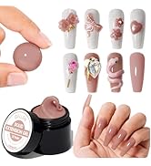 Gellen Nude Solid Builder Gel for Nails, Hard Gel for Nails for Extension Nails Gel, 8 in 1 Multi...