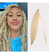 Marley Hair 16 Inch Springy Afro Twist Hair 3 Packs Pre-Separated Kinky Twist Crochet Hair Braids...