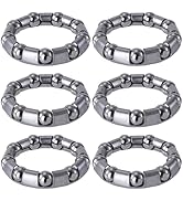 CustomyLife Bicycle Crank Ball Bearing Stainless Steel Bottom Bracket Bearings Bike Axle Wheel Fr...