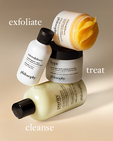 exfoliate treat cleanse
