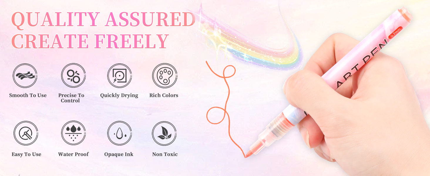 Quality assured create freely 