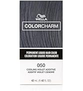COLORCHARM Permanent Liquid Hair Color for Gray Coverage, 050 Cooling Violet, 1.4 oz