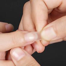 French Coffin Ballerina Nail Tips