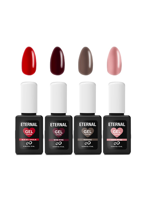 Gel Nail polish kit for gel nail polish lovers with long lasting glossy shine and with UV light