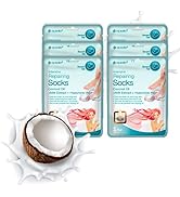 Epielle Intensive Repairing Foot Mask for Dry foot and Cracked heel and callus (Socks-6pk) Foot S...