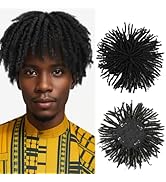 SDZNYQT 6 inch Dreadlock Hair Topper With Clips in for Women Synthetic Dreadlocks Hair Pieces Dre...
