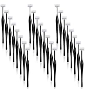 CustomyLife 24 Pack Eyebrow Trimmer Razors, Stainless Steel Face Razors Shaver Eye Brow Shapers B...