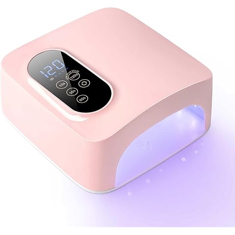 ���������������� 72W Cordless Led Nail Lamp, Rechargeable Nail Dryer, Portable Gel ...