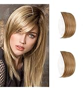 2 PCS Thick Hairpieces Clip in Hair Extensions Synthetic Invisible Seamless Hair Pads Adding Extr...