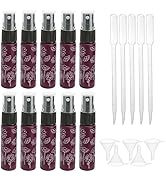Kesell 10 Pieces Empty Glass Spray Bottle, 10 ml (1/3 oz) Fine Mist Sprayer Bottles Portable Refi...