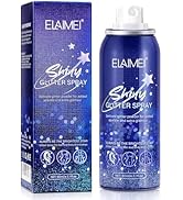 HANYWIL Body Glitter Spray, Glitter Spray for Hair, Body and Clothes, Quick-Drying and Long-Lasti...